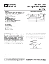 Datasheet ADP3309 manufacturer Analog Devices